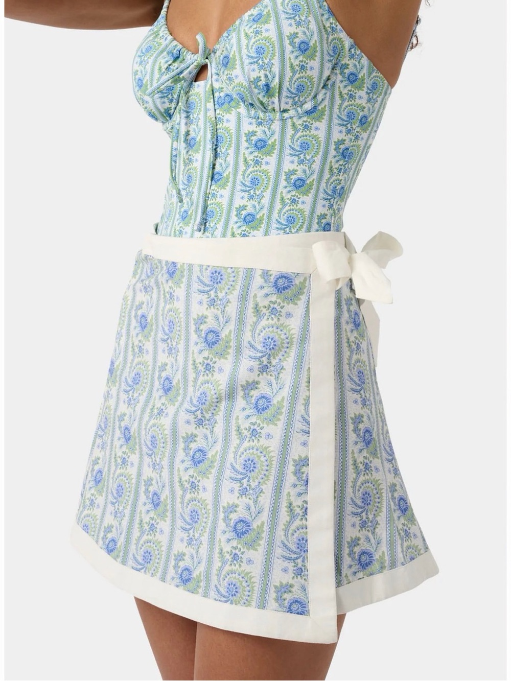 NWT Roller Rabbit Provençal Marisol Wrap Pareo skirt - Picture 2 of 11